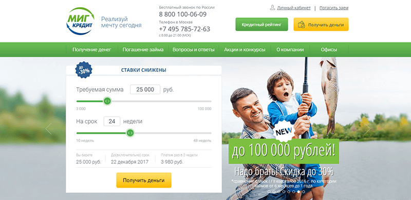 Миг Кредит